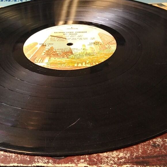 Brown and Yellow Vinyl Record - Picture 6 of 10